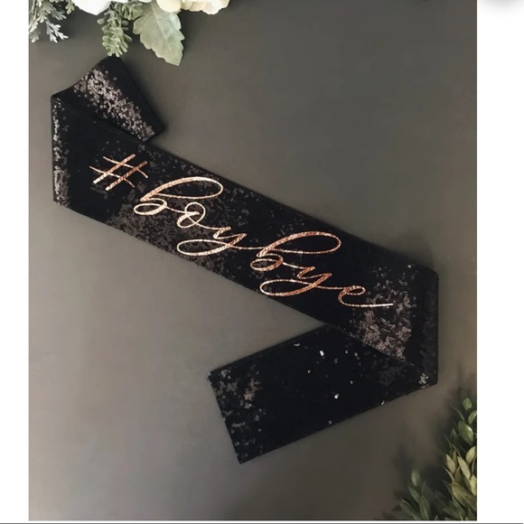 Other - Sequin Breakup Sash, Divorce Sash, boybye